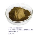 POLVO DORADO DE BRONCE R.G ORO LIMON POLVO